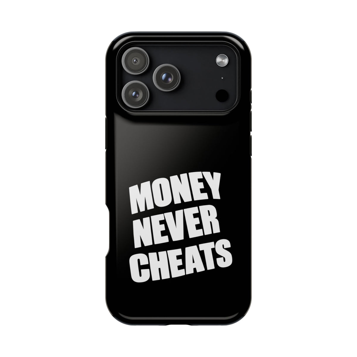 MONEY NEVER CHEATS
